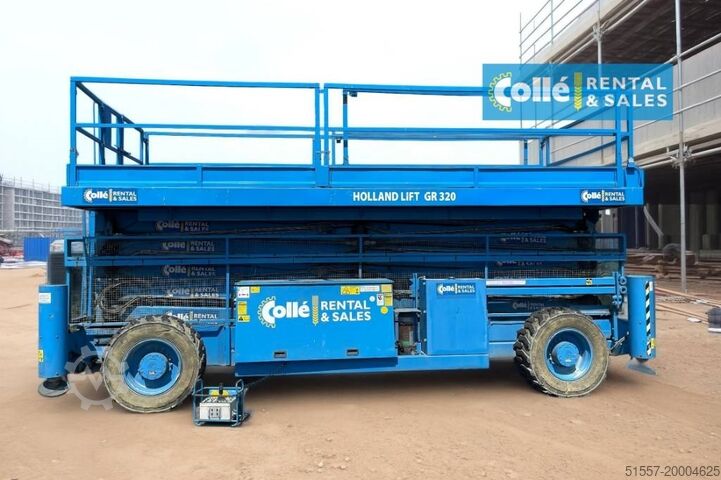 Scherenhebebühne Holland Lift Megastar G-320DL30 4WDS/N | 2006