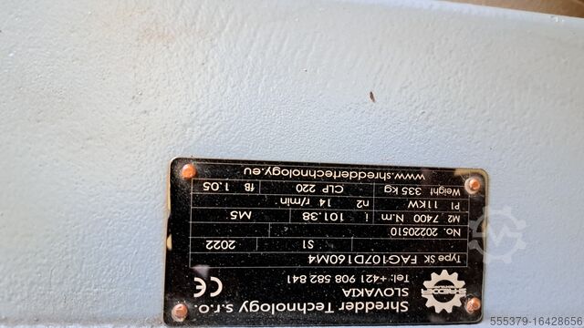 Wood shredder Shredder Technology DR 800