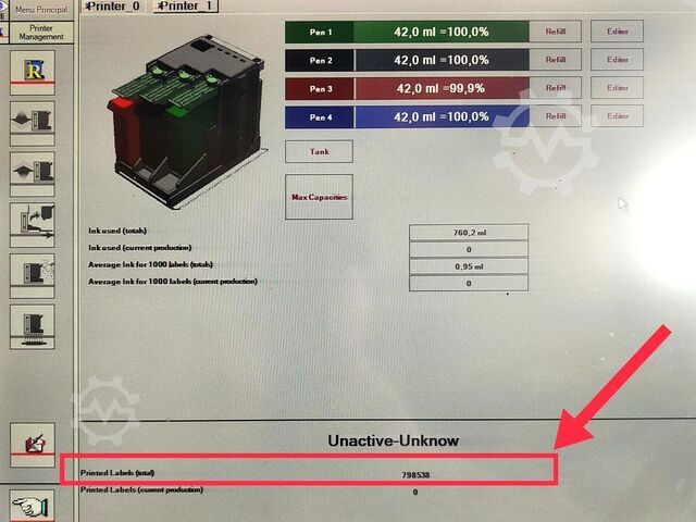 Inserting machine Sitma SM 15