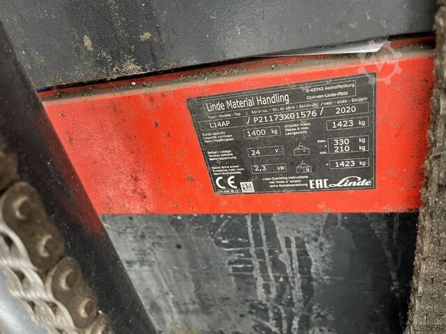 Fahrerstandstapler Linde L14AP