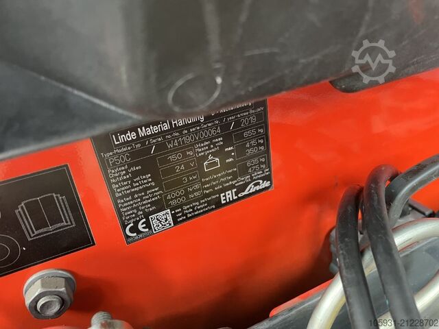 Schlepper Linde P50C