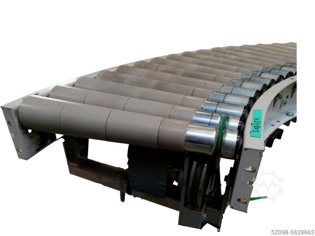 Roller conveyor curve 90° Dematic 1000003709, FB: 440 mm