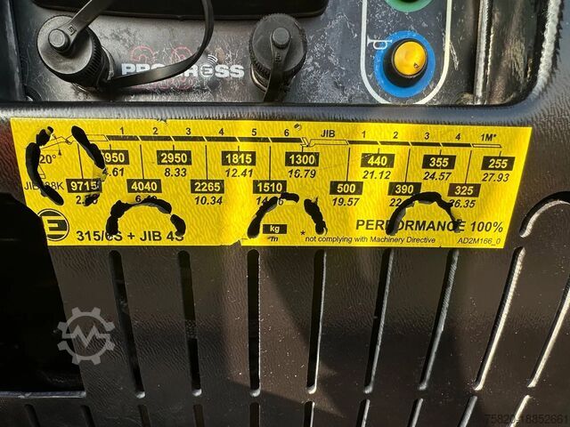 Standard-SZM Scania R580 V8 6X4 TREKKER/TRACTOR/SZM MET EFFER 315/6...