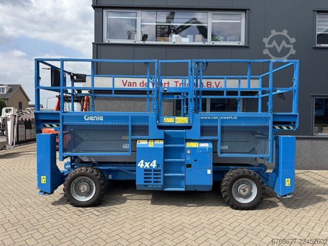 Genie GS 3384 RT Scissor Lift / Work Platform / Aerial Work Platform 12m working height 4x4 Deutz GENIE GS 3384 RT Schaarhoogwerker / Scissor Lift / Arbeitsbuhne 12mtr werkhoogte 4x4 Deutz DIESEL