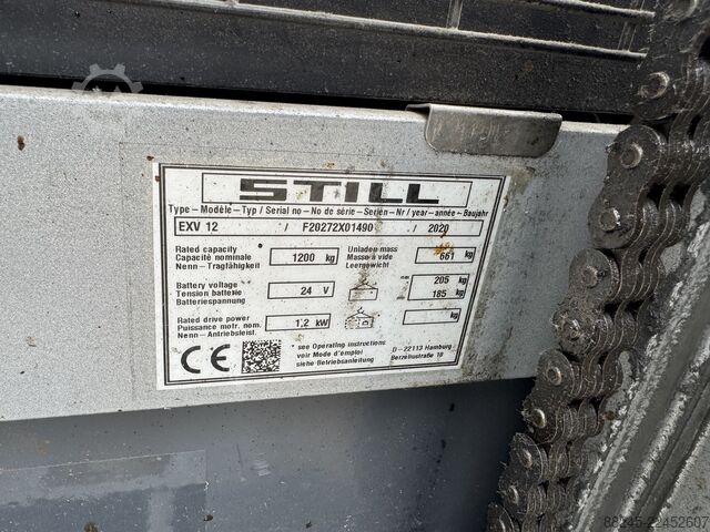 Electric stacker Still EXV12 VS-22879 STILL EXV12