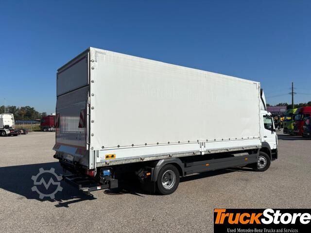 Flatbed truck with tarp  Atego 1224 L