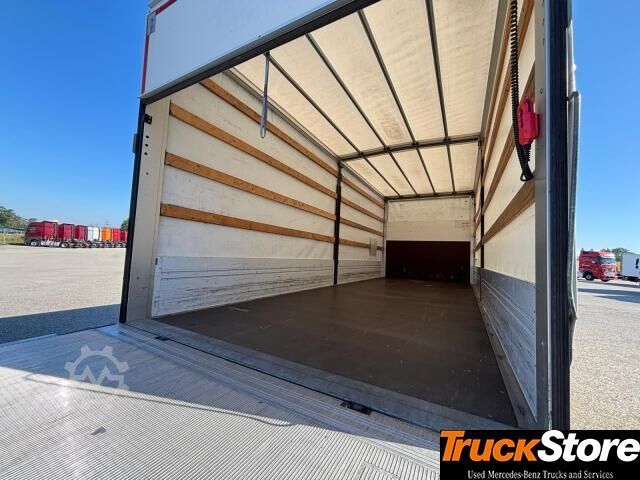 Flatbed truck with tarp  Atego 1224 L