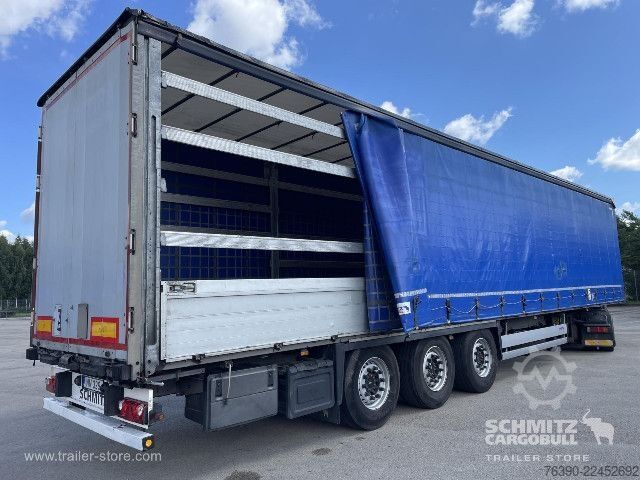 Auflieger mit Pritsche & Plane Schmitz Cargobull Semitrailer Curtainsider Standard