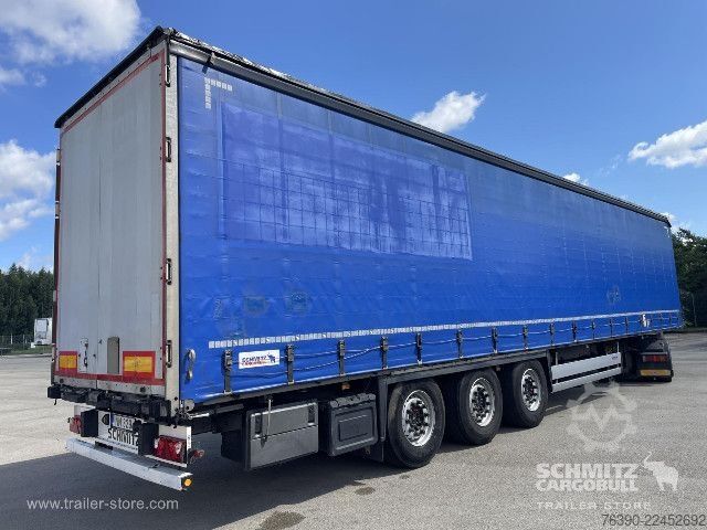 Auflieger mit Pritsche & Plane Schmitz Cargobull Semitrailer Curtainsider Standard