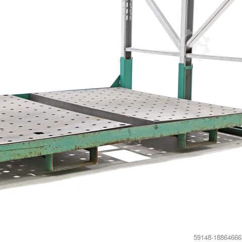 Gebrauchte Reifenlagerung stapelbar und einklappbar Senkrechte Beladung, L: 2000, B: 1410, Kruizinga 98-445GB-01