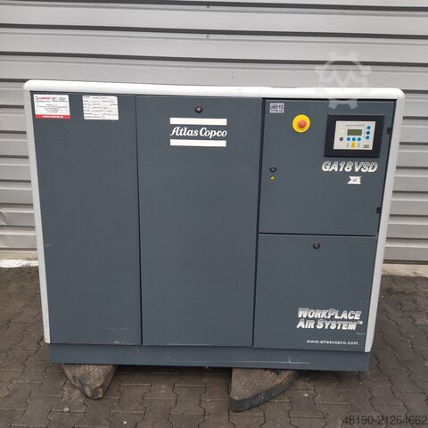 Schraubenkompressor Atlas Copco GA18 VSD