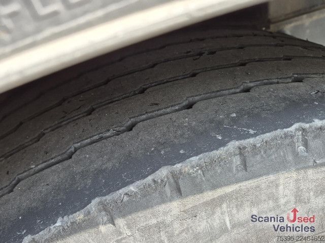 Open semitrailer Meusburger MPS 3 - Lenkachsen - Baustoff