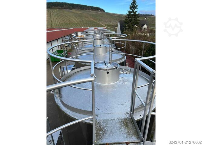 Lagertank Feltrin Cuve inox circuit coquillé, isolée