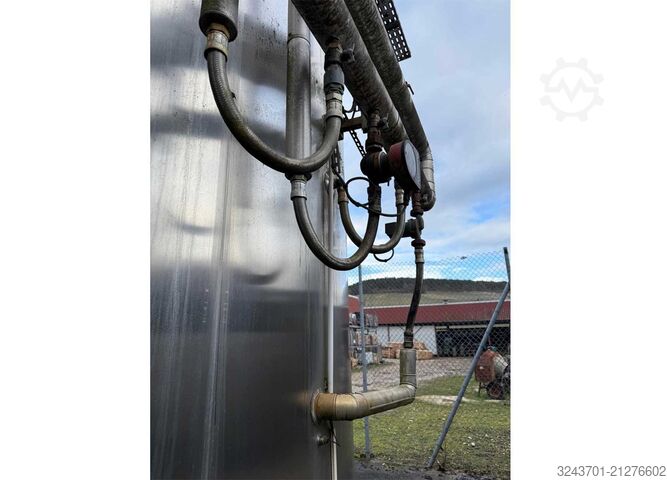 Lagertank Feltrin Cuve inox circuit coquillé, isolée