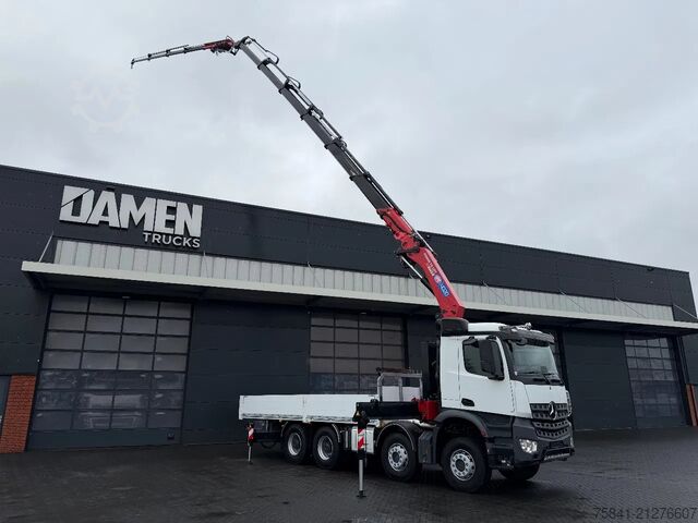 Kranwagen Mercedes-Benz AROCS 4142 8x4 HMF 4020 K6 + JIB FJ 600-K4