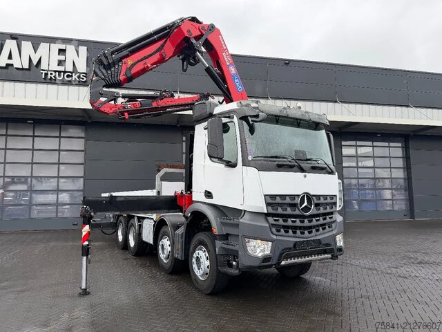 Kranwagen Mercedes-Benz AROCS 4142 8x4 HMF 4020 K6 + JIB FJ 600-K4