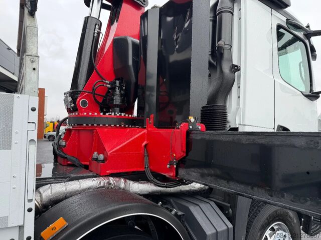 Kranwagen Mercedes-Benz AROCS 4142 8x4 HMF 4020 K6 + JIB FJ 600-K4