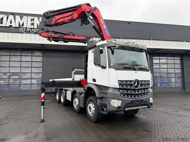 Kranwagen Mercedes-Benz AROCS 4142 8x4 HMF 4020 K6 + JIB FJ 600-K4
