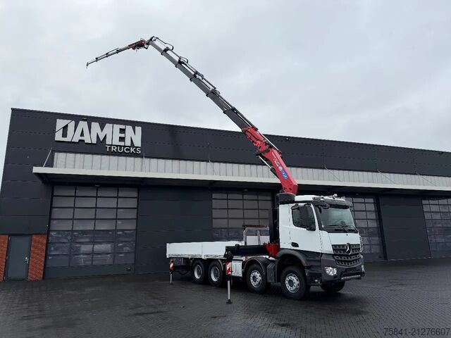 Kranwagen Mercedes-Benz AROCS 4142 8x4 HMF 4020 K6 + JIB FJ 600-K4