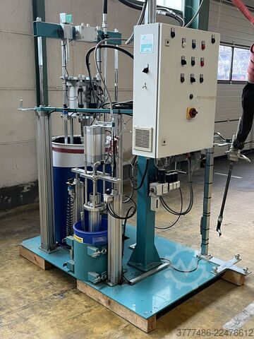 Bonding system for 2-component adhesives T-S-I Mastermix Gear Basic Misch-Dosier-Anlage