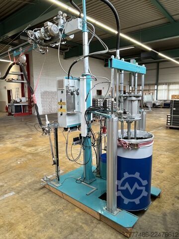 Bonding system for 2-component adhesives T-S-I Mastermix Gear Basic Misch-Dosier-Anlage