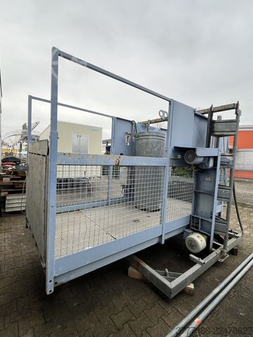 Rack and pinion lift for persons and goods GEDA 1200 ZP Bauaufzug 3,25 x 1,40 m