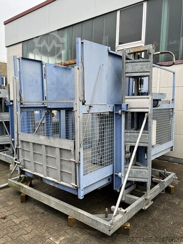 Rack and pinion lift for persons and goods GEDA 1200 ZP Bauaufzug 3,25 x 1,40 m