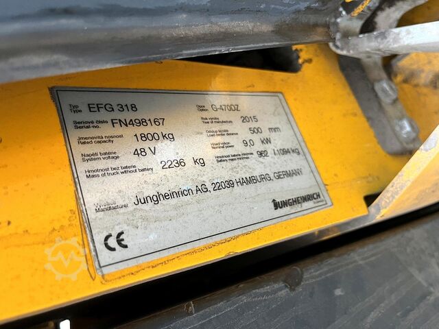 Forklift Jungheinrich EFG 318