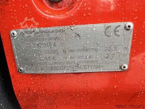 Minidigger Kubota KX018-4