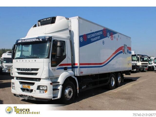 Refrigerated/freezer transport Iveco Stralis 310 + 6X2 EURO 5 + CARRIER  + LIFT