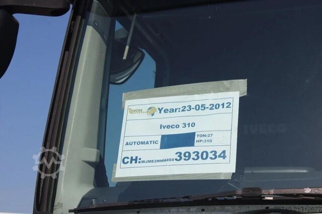 Refrigerated/freezer transport Iveco Stralis 310 + 6X2 EURO 5 + CARRIER  + LIFT