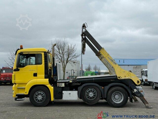 Tipper truck MAN TGS 26.400 6x2 Gergen Teleabsetzer+Fernbedienung