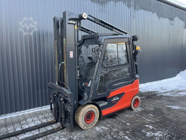 Electric 4-wheel forklift Linde E25-01