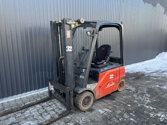 Elektro 4 Rad-Stapler Linde E16P-01