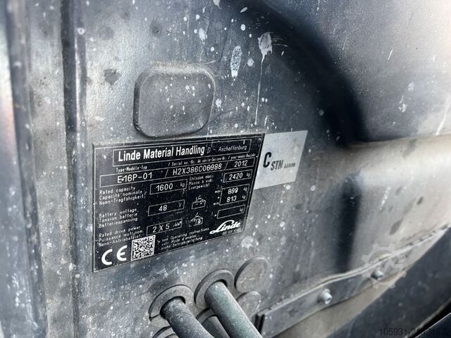 Elektro 4 Rad-Stapler Linde E16P-01