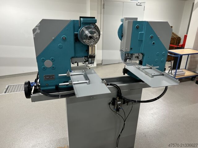 Doppelkopf-Binder-Nietmaschine Sicom B163-5 Double-Head Binder Riveter