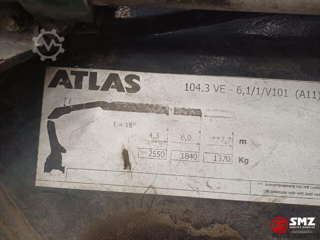 Kranarm Atlas Occ Autolaadkraan Atlas 104.3VE