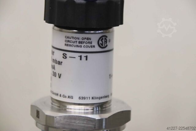Drucksensor 0 - 600 mbar WIKA Transmitter S-11