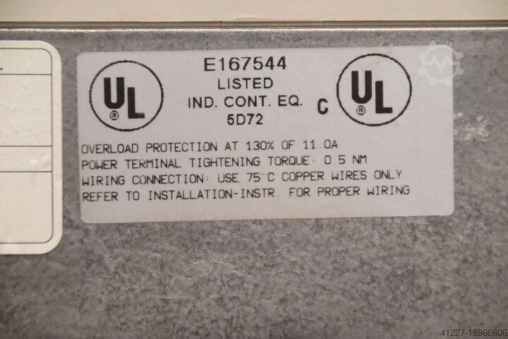 Frequency converter 5.5 kW KEB Combivert F4 13 F4 C1E-3480/1 4