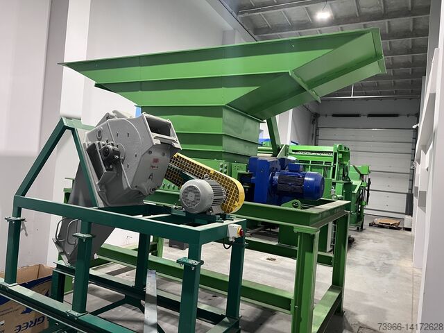 Zwei-Wellen-Zerkleinerer MeWa UC-120