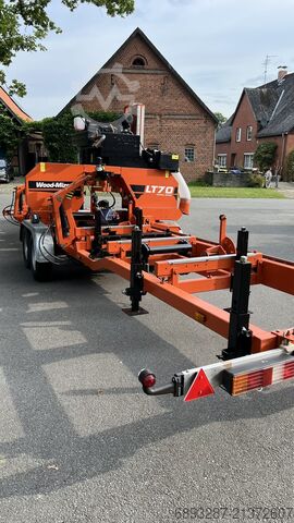 LT70 - mobile sawmill fully equiped Wood-Mizer LT70
