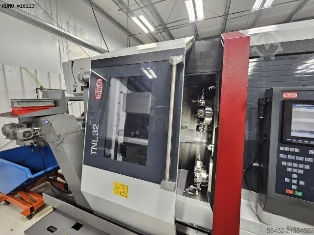 Swiss-type cnc lathe TRAUB TNL32-9P