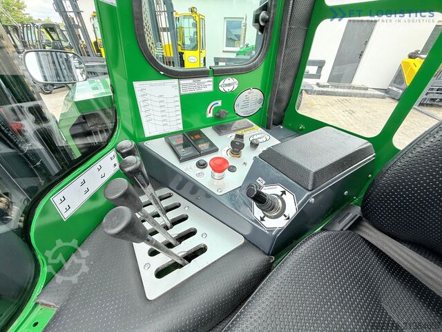 4-way forklift truck Combilift C4000 / GAS / 9300MM / FREE-LIFT / CABIN