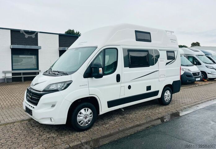 Kastenwagen Wohnmobil / Campervan KARMANN Dexter 550 - Hubbett - Heckbad - Klima -