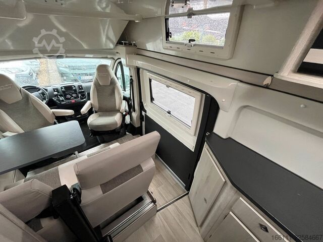 Kastenwagen Wohnmobil / Campervan KARMANN Dexter 550 - Hubbett - Heckbad - Klima -