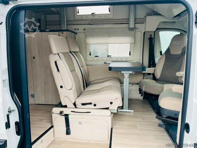Kastenwagen Wohnmobil / Campervan KARMANN Dexter 550 - Hubbett - Heckbad - Klima -