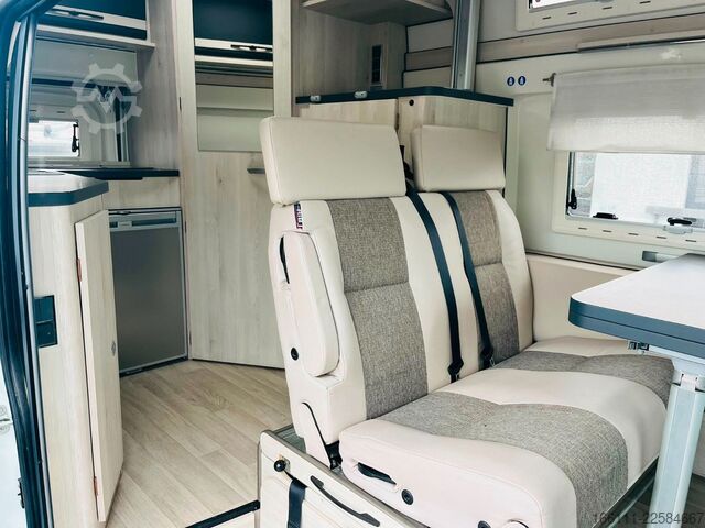 Kastenwagen Wohnmobil / Campervan KARMANN Dexter 550 - Hubbett - Heckbad - Klima -