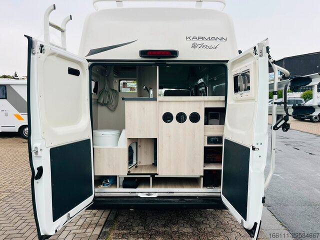 Kastenwagen Wohnmobil / Campervan KARMANN Dexter 550 - Hubbett - Heckbad - Klima -