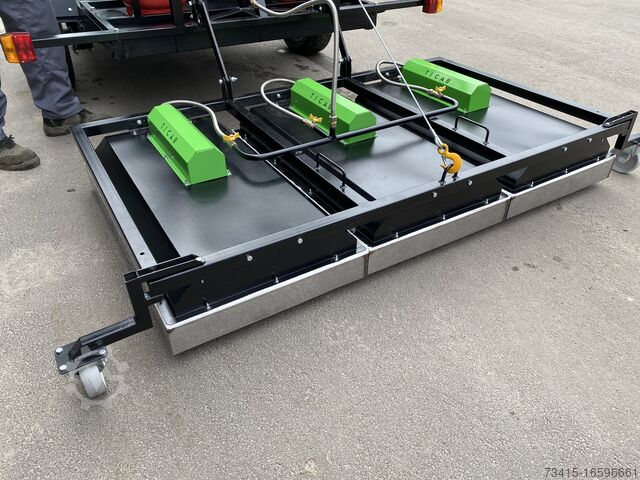 Mastic asphalt mixer TICAB Asphalt Infrared Complex,Patching machin