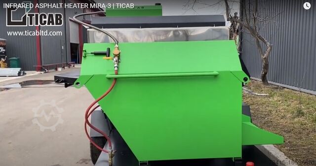 Mastic asphalt mixer TICAB Asphalt Infrared Complex,Patching machin